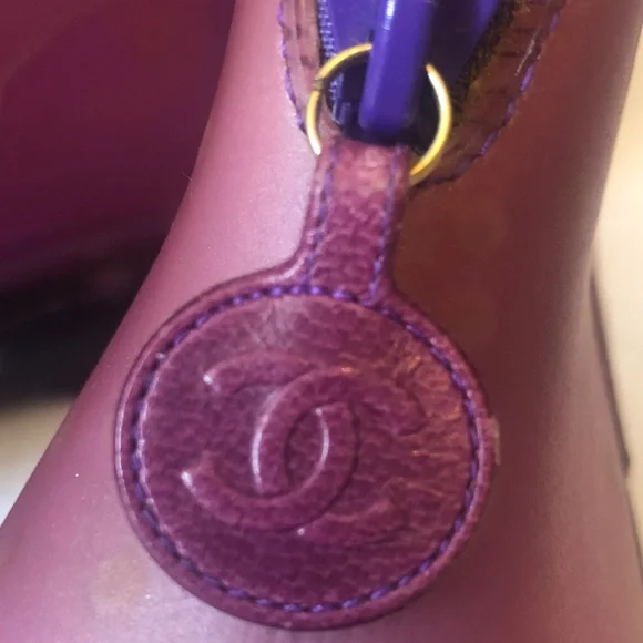 Chanel ankle rain boots kids size 5; waterproof, skid resistant, bleach droplets - Picture 5 of 12